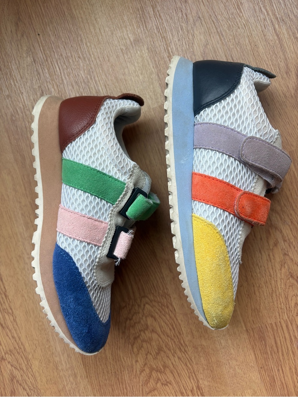 Charlotte Stone colorful vendor Conway sneakers